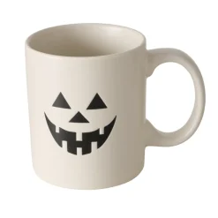 Boltze Herbstdeko|Becher, Tassen & Cups-Halloween Becher Boo, 2er Set aus Keramik