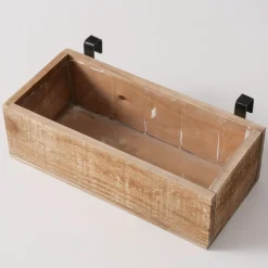 Boltze Töpfe Und Pflanzgefäße-Holz Pflanzkisten für die Wand Übertopf Aneta