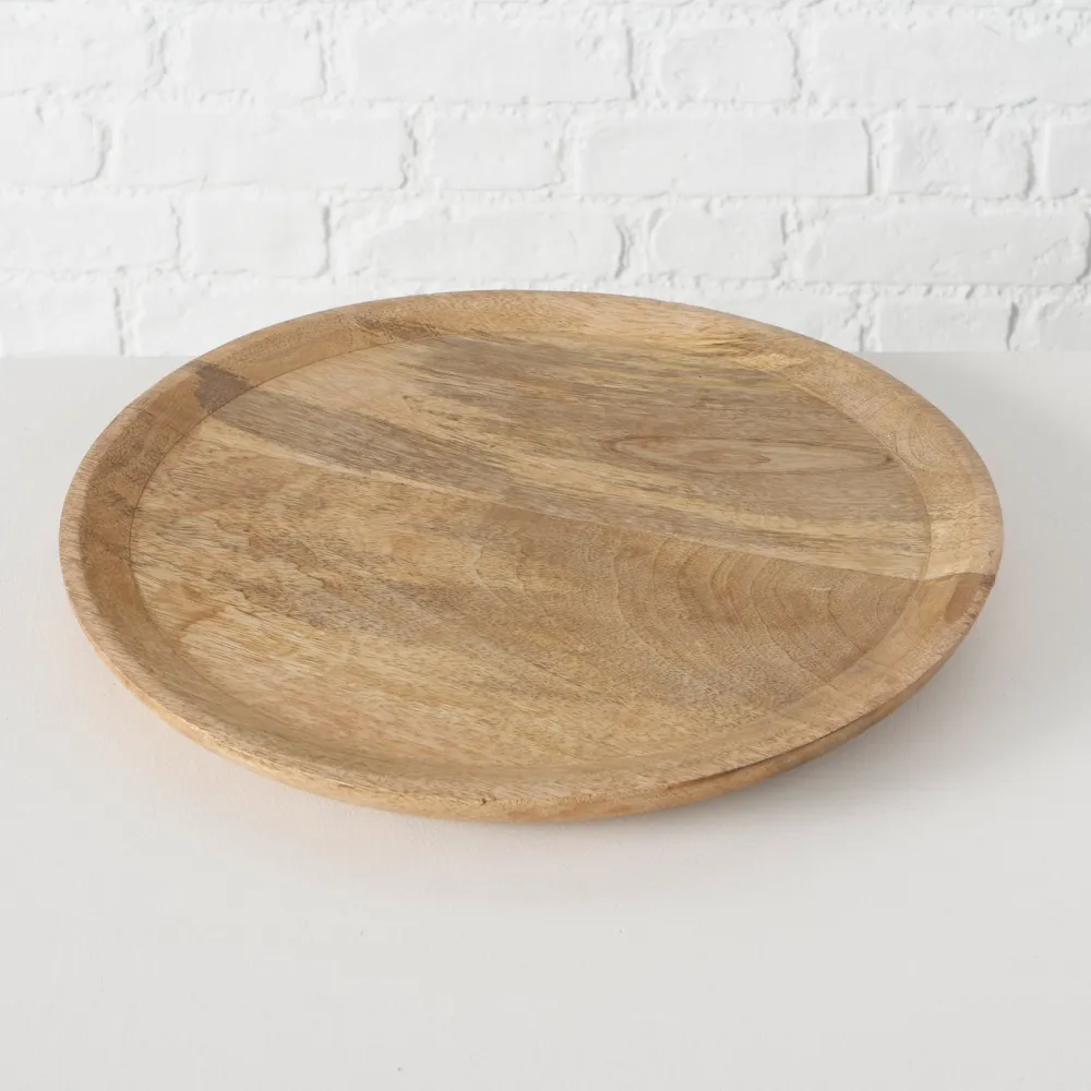 Boltze Tabletts|Teller-Holz Teller Tablett Maino 2-teilig