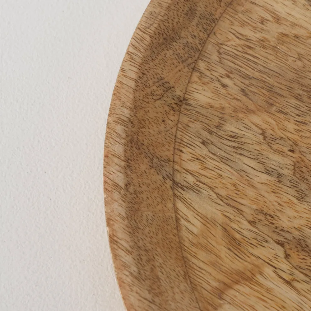 Boltze Tabletts|Teller-Holz Teller Tablett Maino 2-teilig