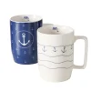 Boltze Becher, Tassen & Cups|Geschirr & Tischdeko Skandinavisch-Jumbobecher Büsum 2er