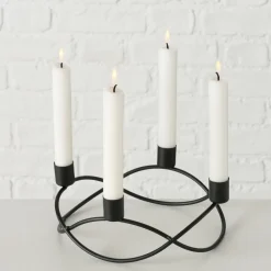 Boltze Weihnachtsdeko-Kerzenleuchter Avery
