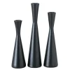 Boltze Kerzenhalter Für Stabkerzen-Kerzenleuchter Cone, 3 tlg