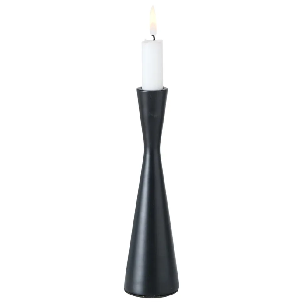 Boltze Kerzenhalter Für Stabkerzen-Kerzenleuchter Cone, 3 tlg