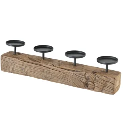 Boltze Weihnachtsdeko-Kerzenleuchter Solea