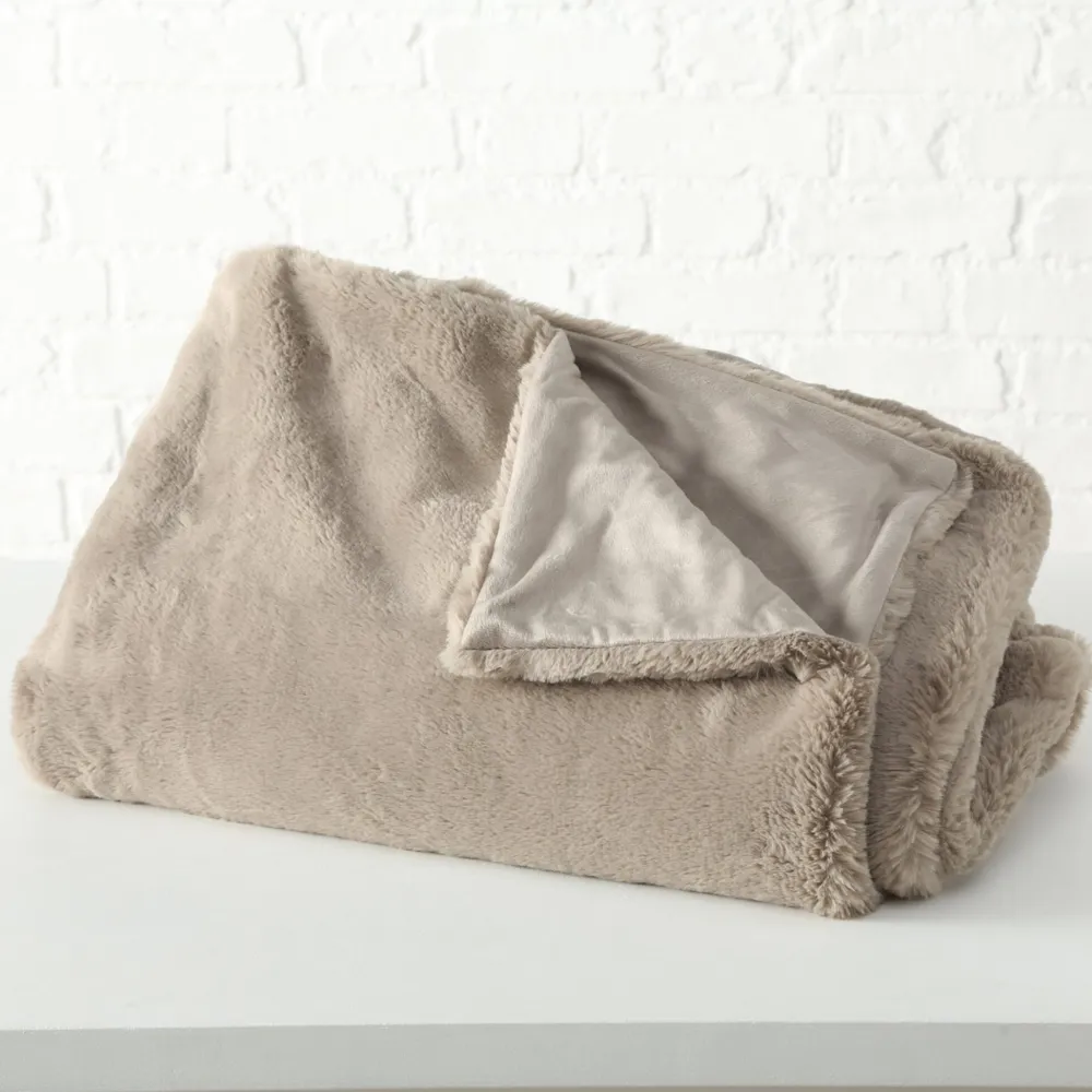 Boltze Decken & Plaids-Kuscheldecke Storan