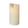 Boltze Weihnachtsdeko|Weihnachts- & Adventskerzen-LED Kerze Bino mit Timer und Swing Flame