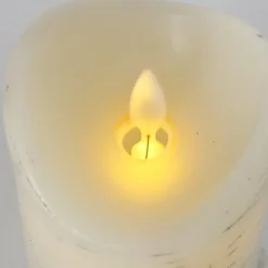 Boltze Weihnachtsdeko|Herbstdeko-LED Kerze Birke