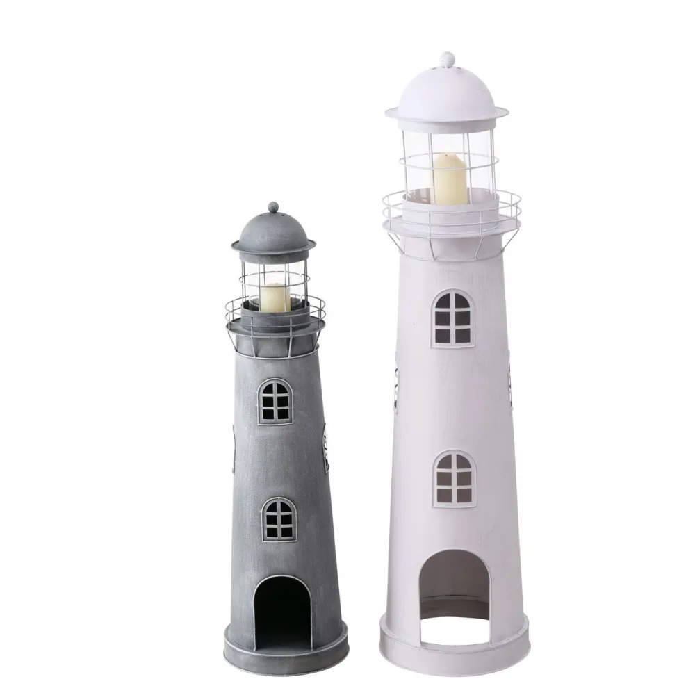 Boltze Laternen-Leuchtturm Laterne Sylt 2er