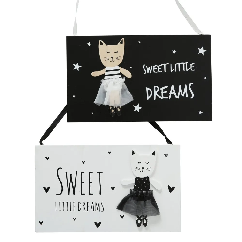 Boltze Deko & Aufbewahrung|Schilder, Wandbilder & Poster-Schild Kitty
