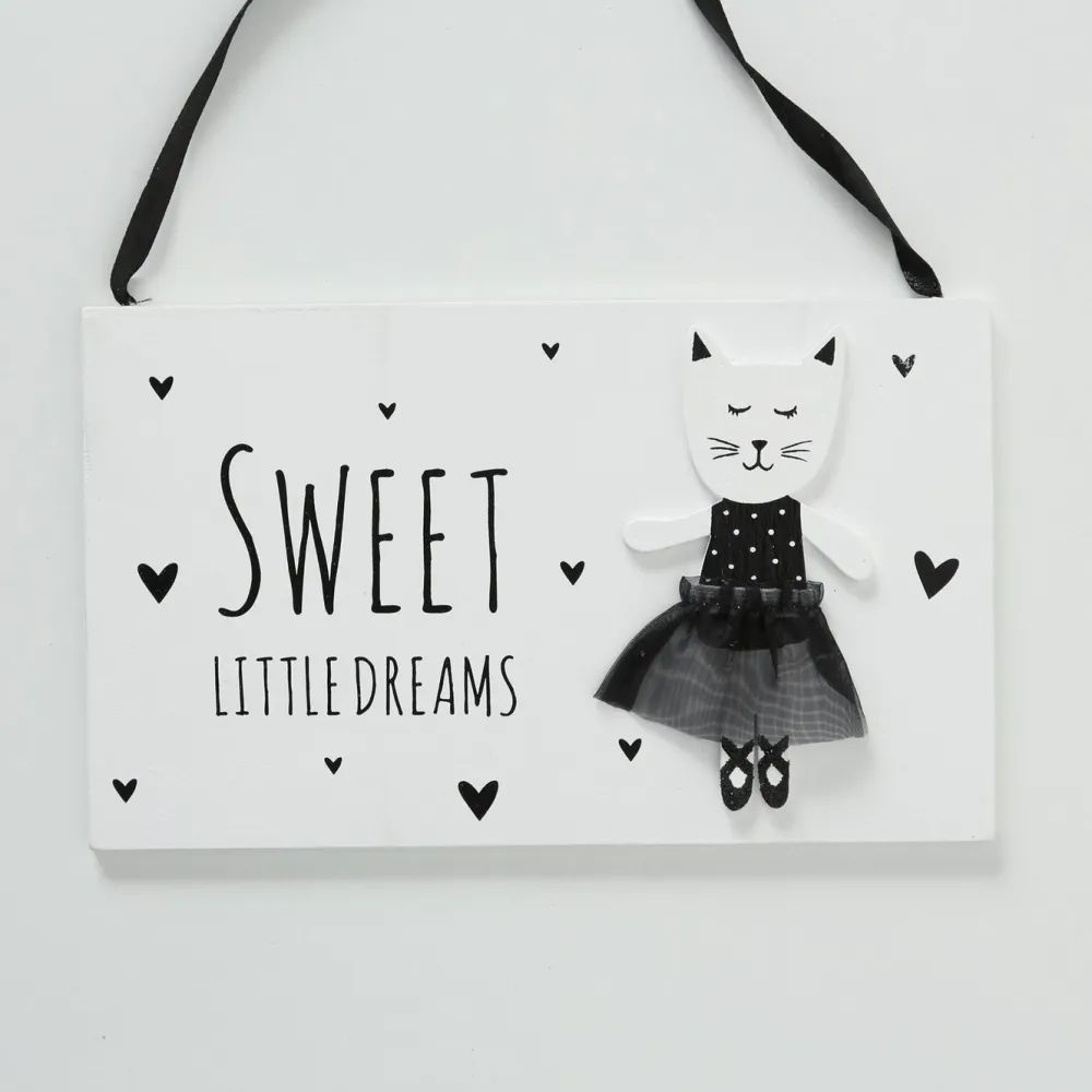 Boltze Deko & Aufbewahrung|Schilder, Wandbilder & Poster-Schild Kitty