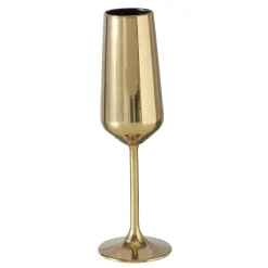 Boltze Trinkgläser|Geschirr & Tischdeko Skandinavisch-Sektglas Adora Metallic