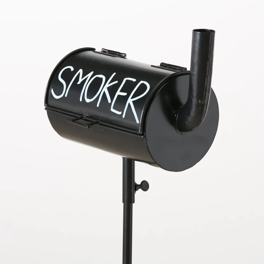 Boltze Gartendekoration-Sturmaschenbecher Smoker auf Stab