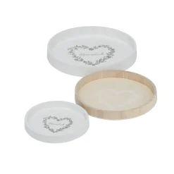 Boltze Tabletts|Kerzentabletts-Tablett Berta 3er Set