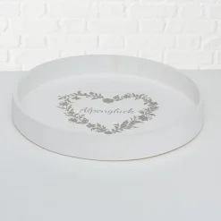 Boltze Tabletts|Kerzentabletts-Tablett Berta 3er Set