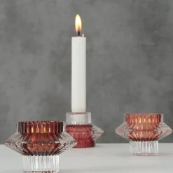 Boltze Teelichthalter-Teelichthalter Phyllis 3er Set
