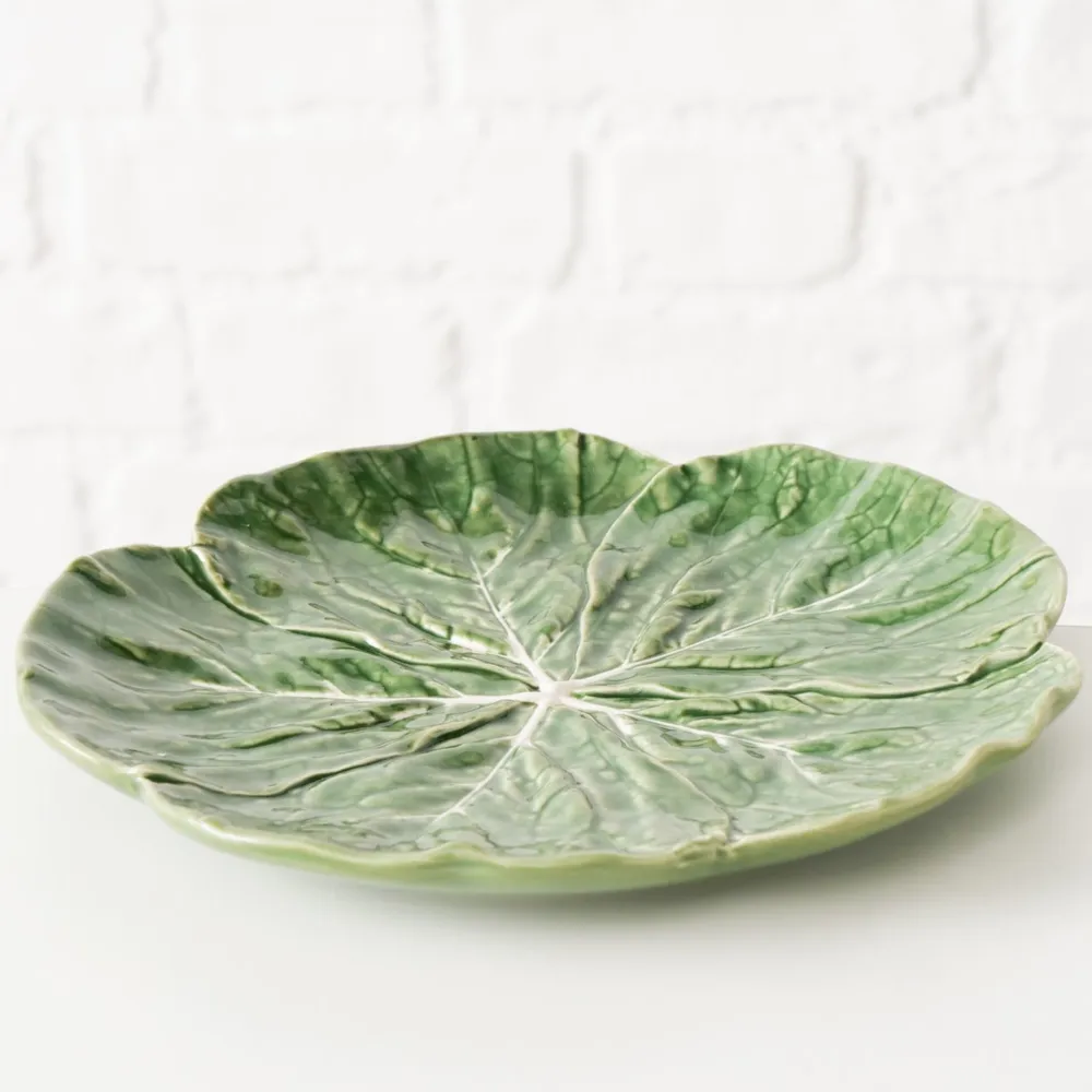 Boltze Teller|Geschirr & Tischdeko Skandinavisch-Teller Cabbage