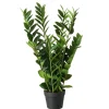Boltze Kunstblumen & Kunstpflanzen-Topfpflanze Zamioculcas