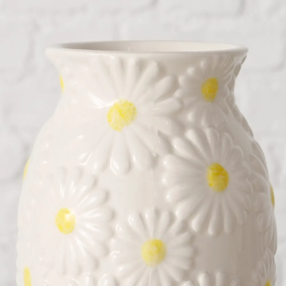 Boltze Oster-Deko|Frühlingsdeko-Vase Daisy