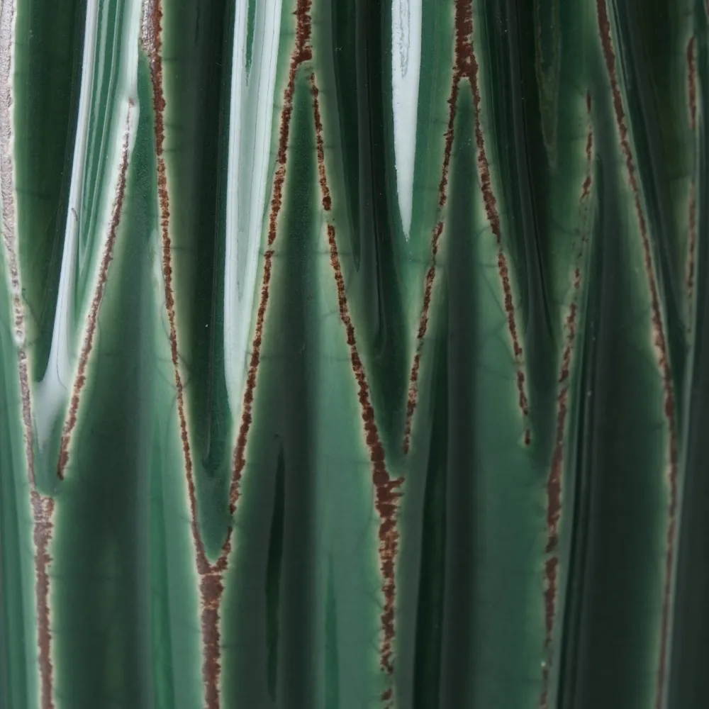 Boltze Vasen-Vase Lenja 2er Set grün