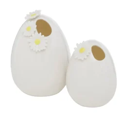Boltze Oster-Deko|Vasen-Vase Little Flower, 2 tlg