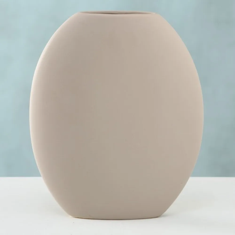 Boltze Vasen-Vase Matteo grau
