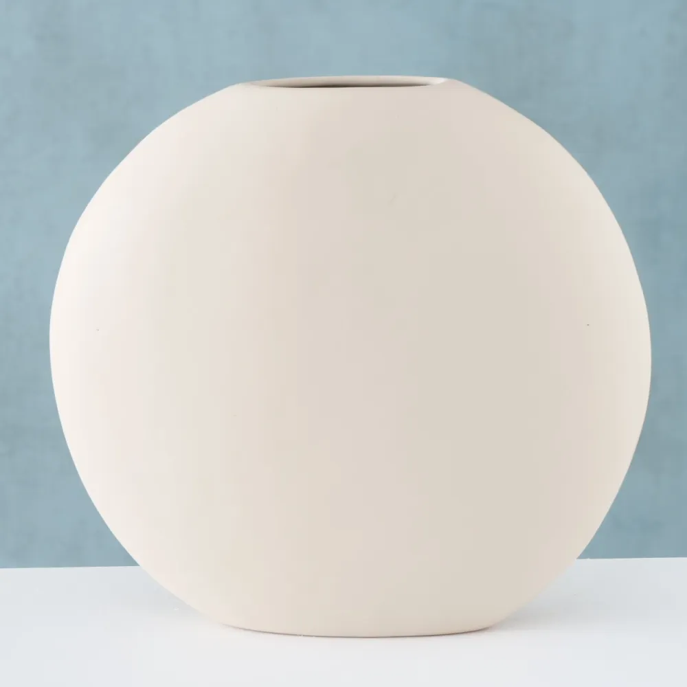 Boltze Vasen-Vase Matteo grau