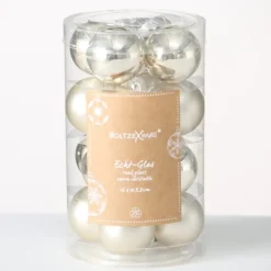 Boltze Weihnachtsdeko-Weihnachtskugeln Ø 4 cm, 16 tlg