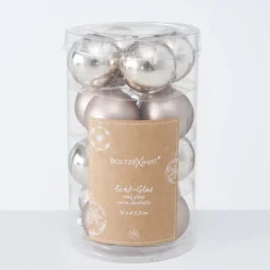 Boltze Weihnachtsdeko-Weihnachtskugeln Ø 4 cm, 16 tlg