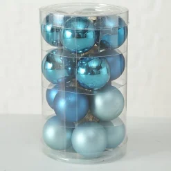 Boltze Weihnachtsdeko-Weihnachtskugeln Ø 4 cm, 16 tlg