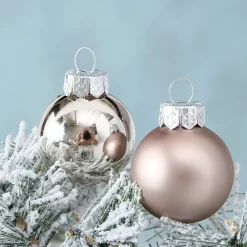 Boltze Weihnachtsdeko-Weihnachtskugeln Ø 4 cm, 16 tlg