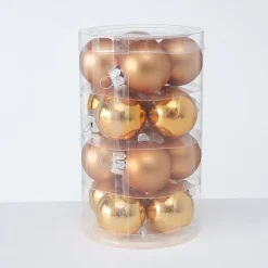 Boltze Weihnachtsdeko-Weihnachtskugeln Ø 4 cm, 16 tlg
