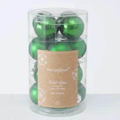 Boltze Weihnachtsdeko-Weihnachtskugeln Ø 4 cm, 16 tlg