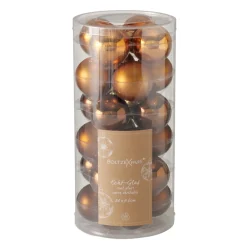 Boltze Weihnachtsdeko-Weihnachtskugeln Ø 6 cm, 24 tlg