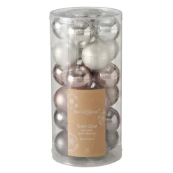 Boltze Weihnachtsdeko-Weihnachtskugeln Ø 6 cm, 24 tlg