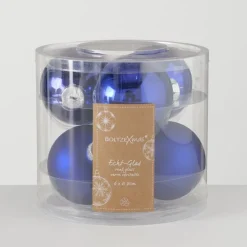 Boltze Weihnachtsdeko-Weihnachtskugeln Ø 8 cm, 6 tlg