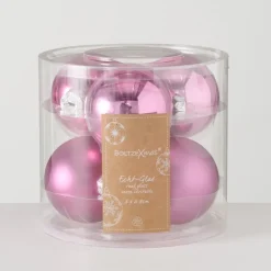 Boltze Weihnachtsdeko-Weihnachtskugeln Ø 8 cm, 6 tlg