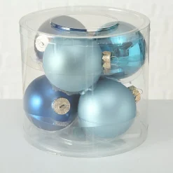 Boltze Weihnachtsdeko-Weihnachtskugeln Ø 8 cm, 6 tlg