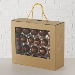Boltze Weihnachtsdeko-Weihnachtskugeln Set 42-tlg