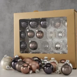 Boltze Weihnachtsdeko-Weihnachtskugeln Set 42-tlg