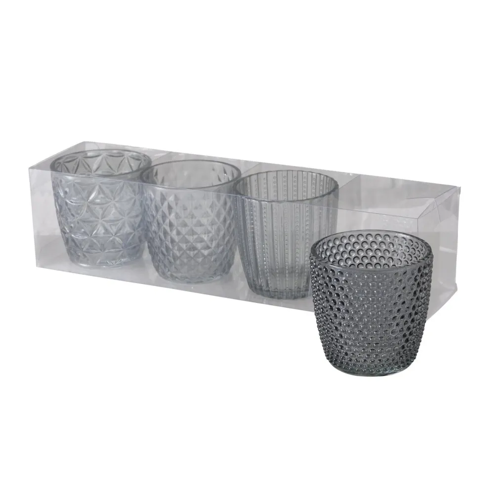 Boltze Windlichter|Teelichthalter-Windlicht Marilu 4er Set