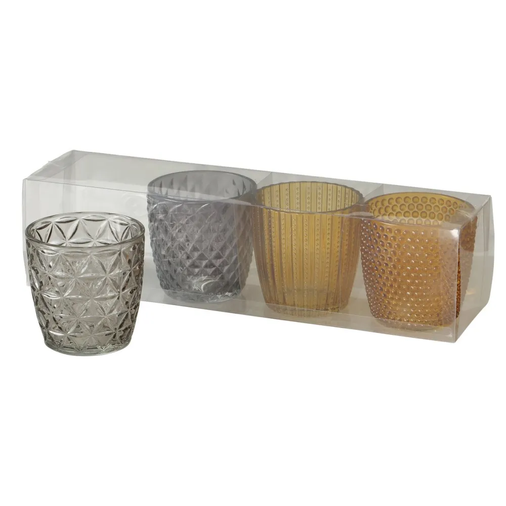 Boltze Windlichter|Teelichthalter-Windlicht Marilu 4er Set