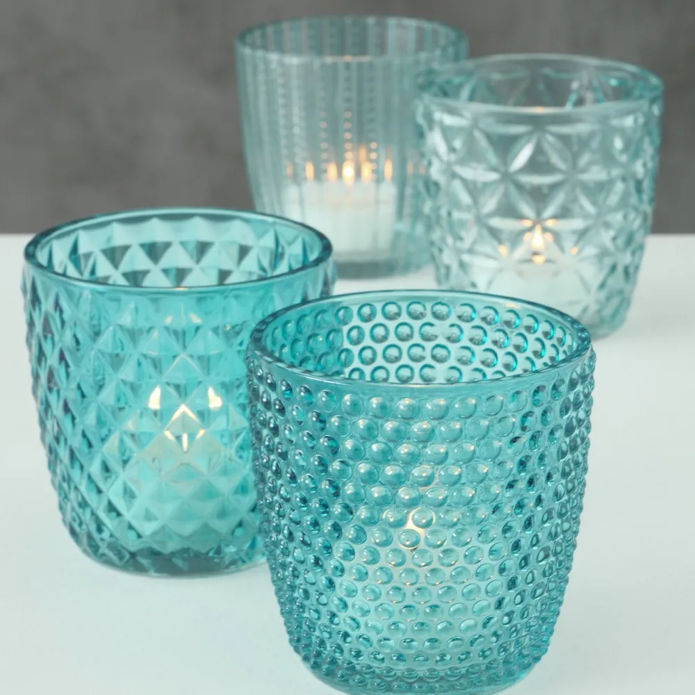 Boltze Windlichter|Teelichthalter-Windlicht Marilu 4er Set