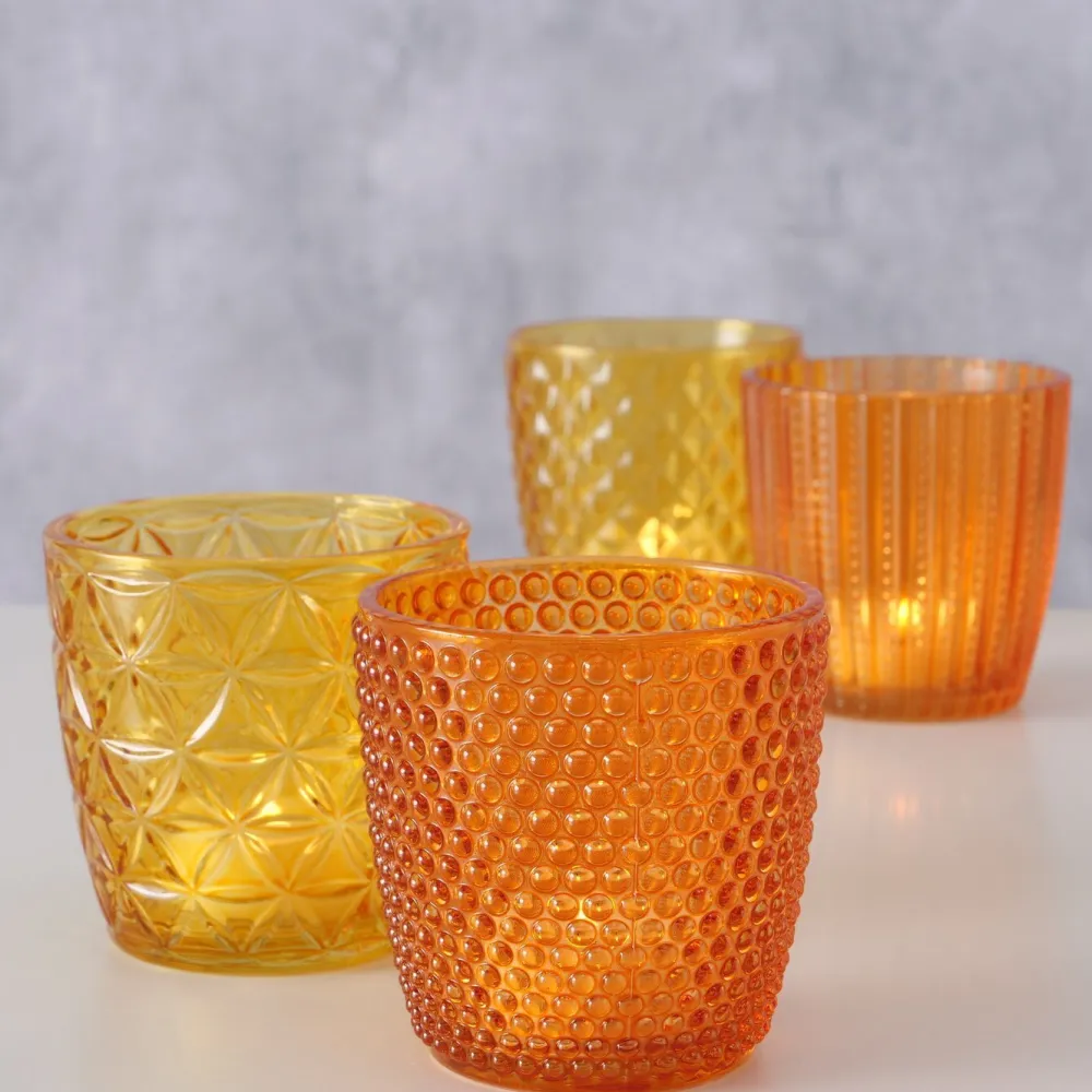 Boltze Windlichter|Teelichthalter-Windlicht Marilu 4er Set