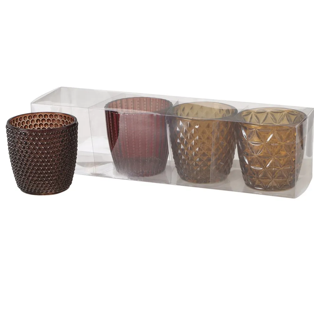 Boltze Windlichter|Teelichthalter-Windlicht Marilu 4er Set