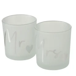 Boltze Windlichter|Geschirr & Tischdeko Skandinavisch-Windlicht Marry 2er Set