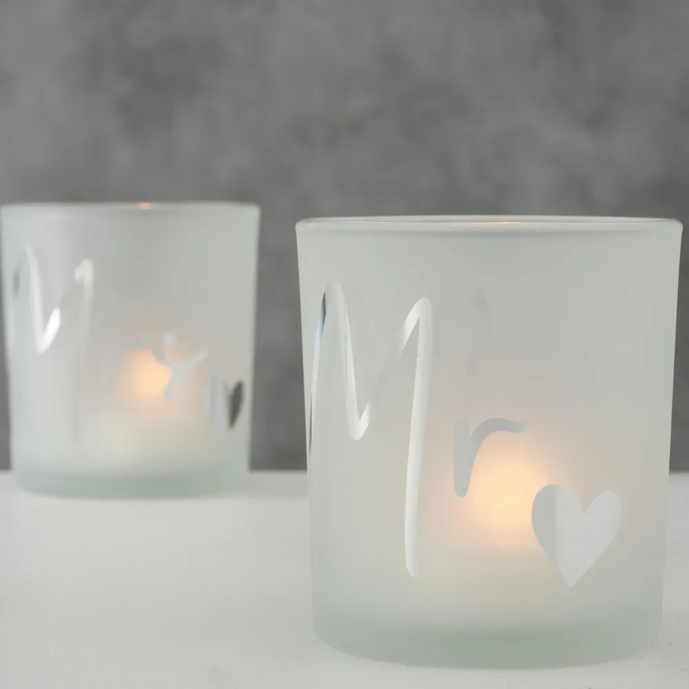 Boltze Windlichter|Geschirr & Tischdeko Skandinavisch-Windlicht Marry 2er Set