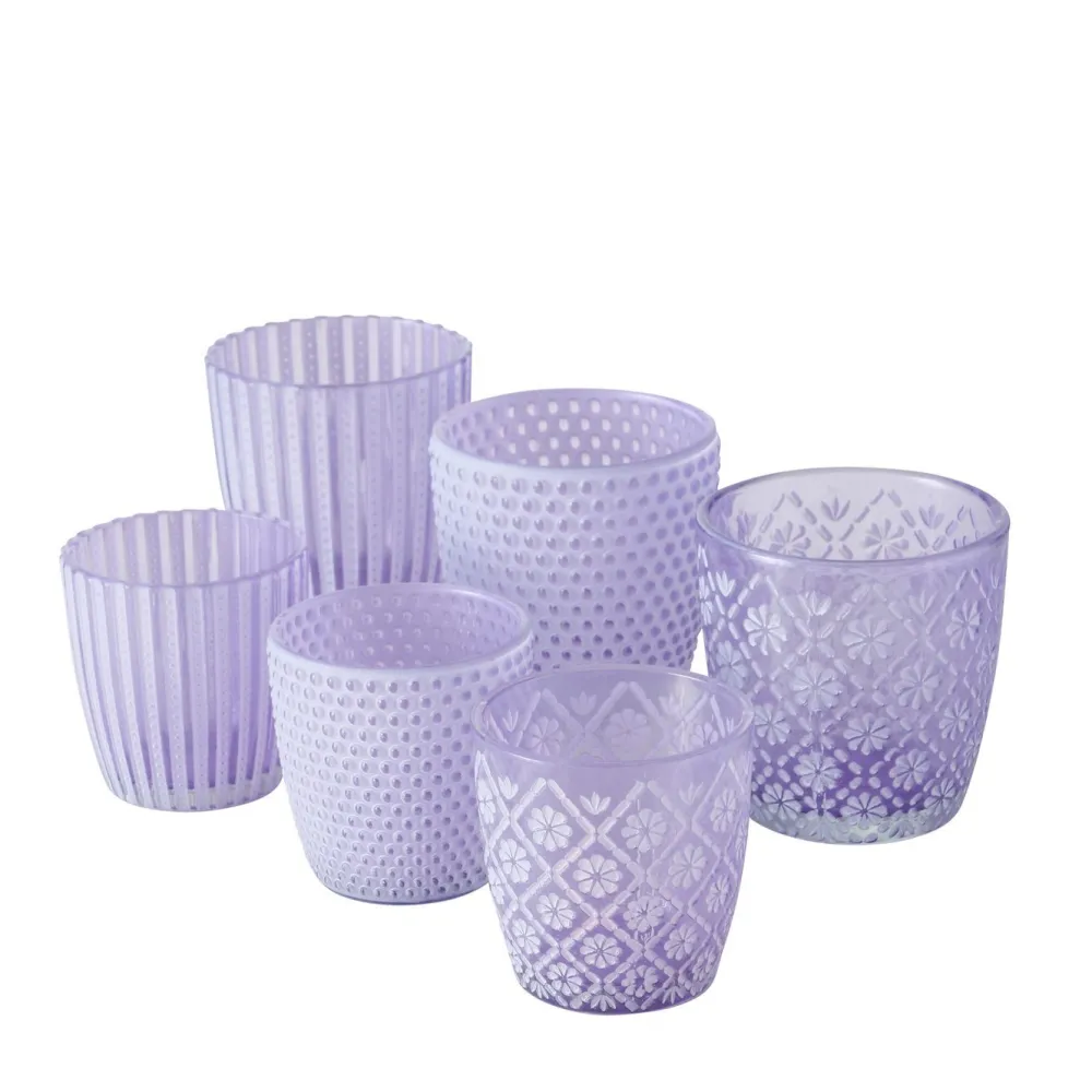 Boltze Windlichter-Windlicht Patty 6er-Set
