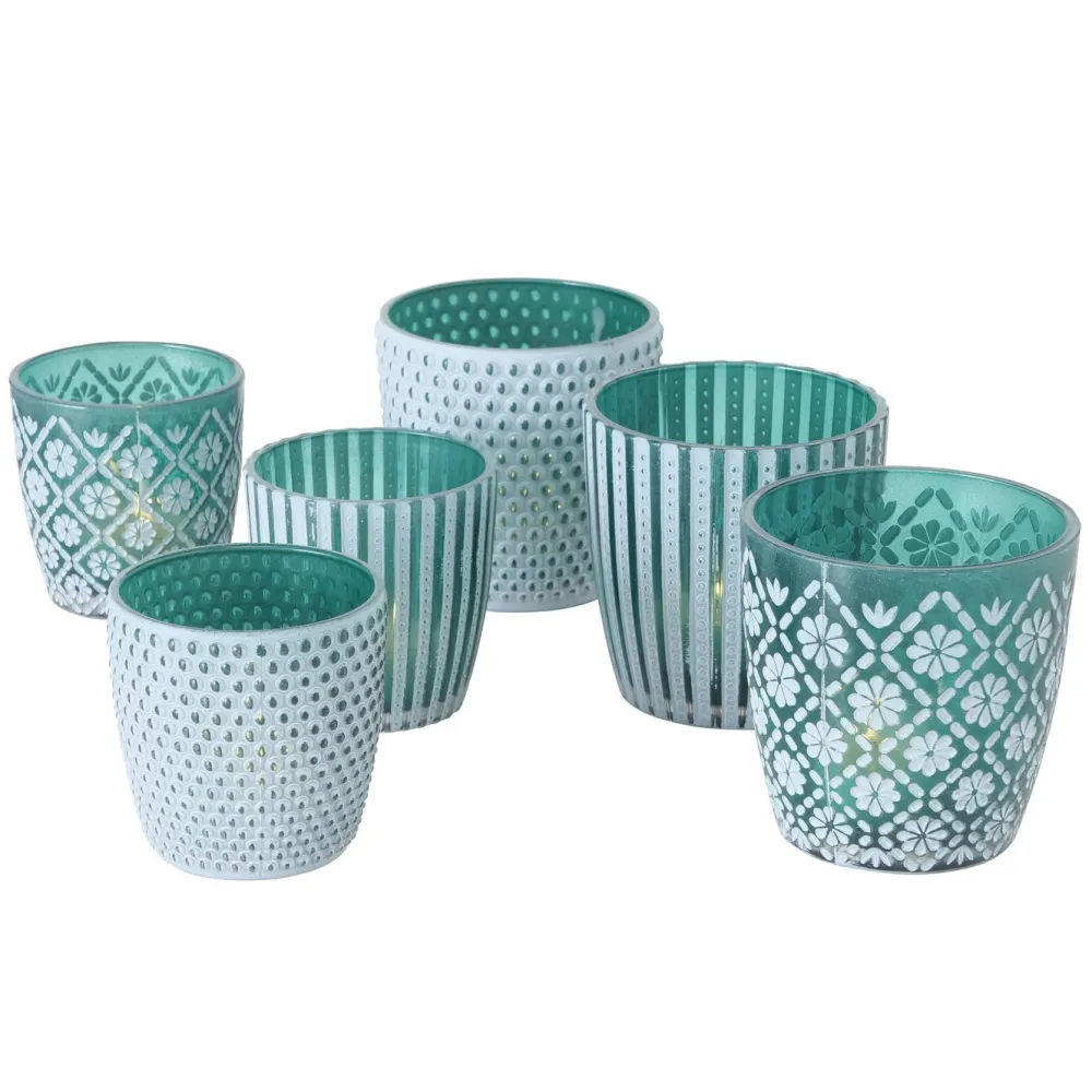 Boltze Windlichter-Windlicht Patty 6er-Set