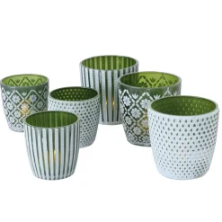 Boltze Windlichter-Windlicht Patty 6er-Set